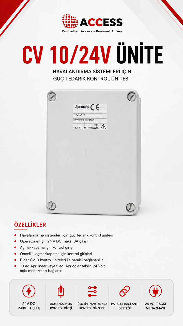CV 10/24V ÜNİTE