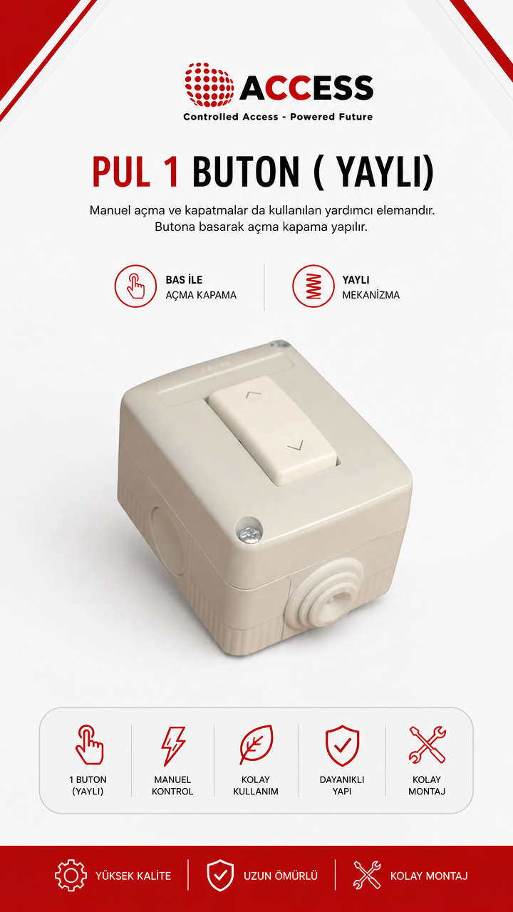 PUL 1 BUTON ( YAYLI)
