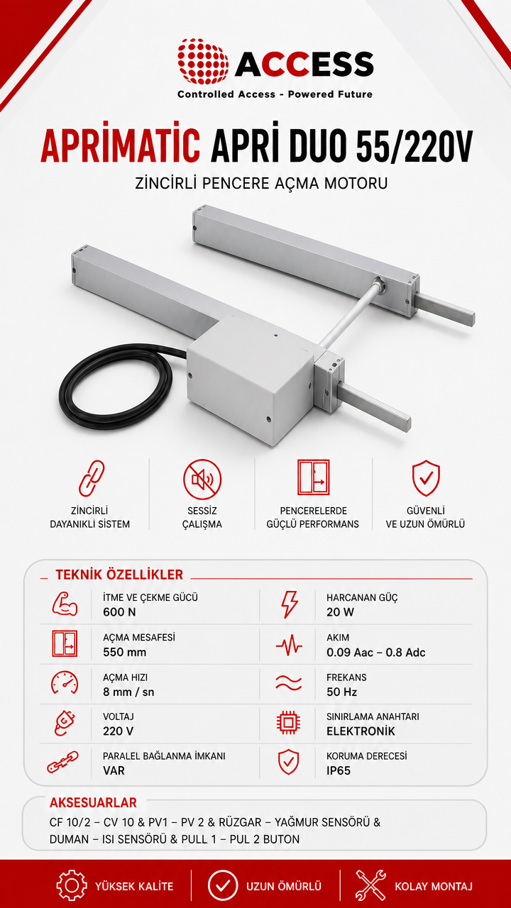 APRİMATİC APRİ DUO 55/220V